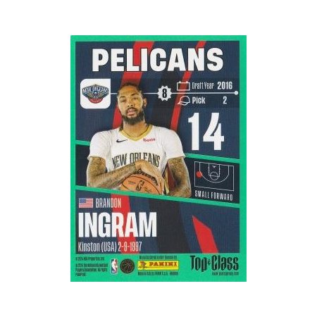 2023-24 PANINI NBA Top Class - #105 - Brandon Ingram - New Orleans Pelicans
